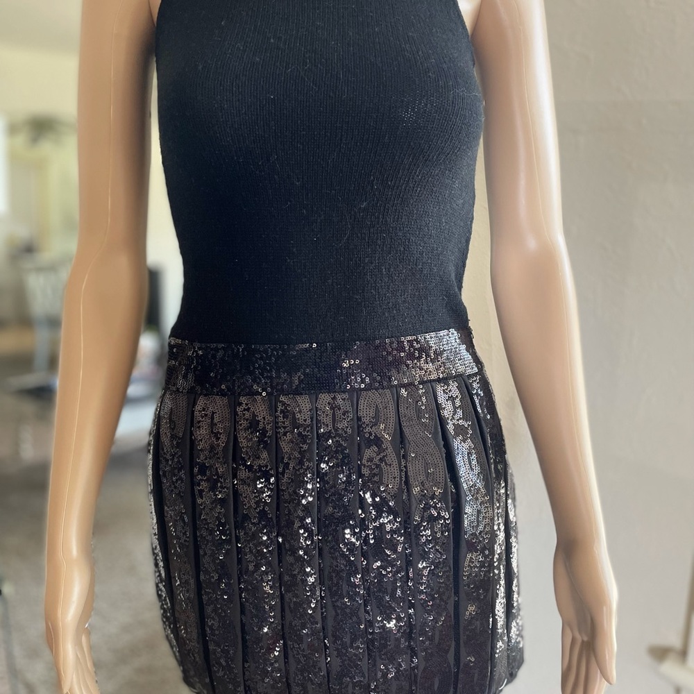 Mini sequin Polo dress